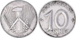 World Coins - Coin, GERMAN-DEMOCRATIC REPUBLIC, 10 Pfennig, 1952, Muldenhütten,