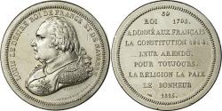 World Coins - France, Medal, Les rois de France, Louis XVIII, History, Piéfort,