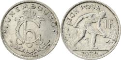 World Coins - Luxembourg, Charlotte, Franc, 1935, Nickel, , KM:35