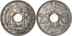 World Coins - France, 25 Centimes, Lindauer, 1917, Paris, Nickel, , Gadoury:379