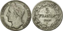World Coins - Coin, Belgium, Leopold I, 5 Francs, 5 Frank, 1848, , Silver, KM:3.2