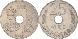 World Coins - Coin, Denmark, 25 Öre, 1982