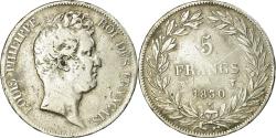 World Coins - Coin, France, Louis-Philippe, 5 Francs, 1830, Lille, Sans le I,
