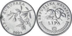 World Coins - Croatia, 20 Lipa, 2004