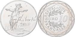 World Coins - France, 10 Euro, 2014, Monnaie de Paris, Sempé Liberté Été,