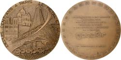 World Coins - France, Medal, Centenaire de la Maison Goepfer, 1976, Bronze, Monnaie de Paris