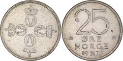 World Coins - Coin, Norway, 25 Öre, 1976
