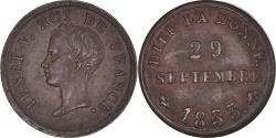World Coins - France, Medal, Henri V, Module du Demi-franc, Majorité du Roi, History, 1833