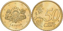 World Coins - Latvia, 50 Euro Cent, 2014, BU, , Nordic gold, KM:155