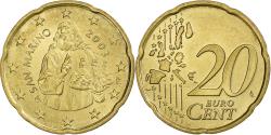 World Coins - San Marino, 20 Euro Cent, 2003, Rome, Nordic gold, , KM:444