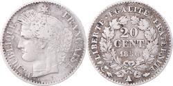 World Coins - Coin, France, Cérès, 20 Centimes, 1850, Paris, , Silver, KM:758.1