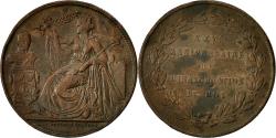 World Coins - Belgium, Medal, 25 ème Anniversaire du roi Léopold Ier, 1856,