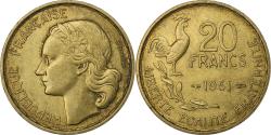 World Coins - France, 20 Francs, Guiraud, 1951, Paris, Aluminum-Bronze, , KM:917.1