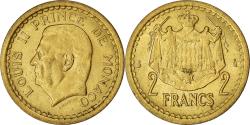 World Coins - Coin, Monaco, 2 Francs, 1943, Paris, , Cupro-Aluminium, Gadoury:134