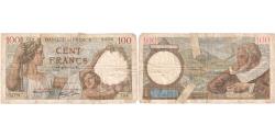 World Coins - France, 100 Francs, Sully, 1939-12-28, O.5779354, VF(20-25)