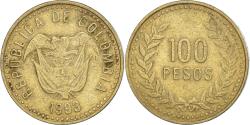 World Coins - Coin, Colombia, 100 Pesos, 1993