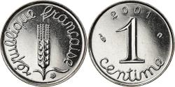 World Coins - Coin, France, Épi, Centime, 2001, Paris, , Stainless Steel, KM:928