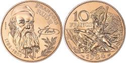World Coins - Coin, France, François Rude, 10 Francs, 1984, Monnaie de Paris, ESSAI