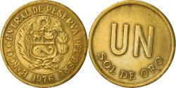 World Coins - Coin, Peru, Sol, 1976, , Brass, KM:266.1