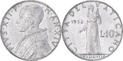 World Coins - Coin, VATICAN CITY, Pius XII, 10 Lire, 1952, , Aluminum, KM:52.1