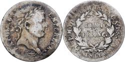 World Coins - France, 1/2 Franc, Napoléon I, 1811, Paris, Silver, , Gadoury:399
