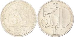 World Coins - Coin, Czechoslovakia, 50 Haleru, 1987