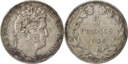 World Coins - Coin, France, Louis-Philippe, 5 Francs, 1846, Bordeaux, , Silver