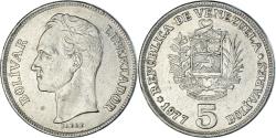 World Coins - Coin, Venezuela, 5 Bolivares, 1977