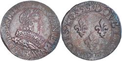 World Coins - Coin, France, Louis XIII, Double Tournois, 1633, Tours, , Copper