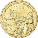 World Coins - Poland, 2 Zlote, 2005, Warsaw, Brass, , KM:524