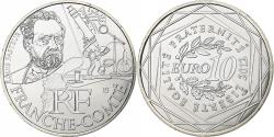 World Coins - France, 10 Euro, Euros des régions, Franche-Comté, 2012, Monnaie de Paris