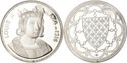 World Coins - France, Medal, Louis X, Roi de France, History, , Silver