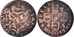 World Coins - Coin, LIEGE, John Theodore, Liard, 1745, Liege, , Copper, KM:146