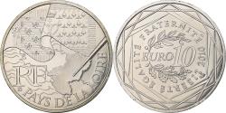 World Coins - France, 10 Euro, Euros des régions, Pays De La Loire, 2010, Silver,