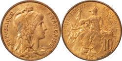 World Coins - Coin, France, 10 Centimes, 1899, , Copper, KM:843, Gadoury:277