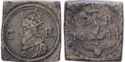 World Coins - Kingdom of England, Poids Monétaire, 1644, Demi-Souverain, Brass,