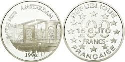 World Coins - Coin, France, 100 Francs-15 Euro, 1996, Paris, , Silver, KM:1156