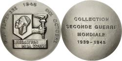 World Coins - France, Medal, Libération de la Corse, , Silvered bronze