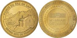World Coins - France, Token, Touristic token, Plogoff - La Pointe du Raz n°2, 2015, MDP