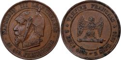 World Coins - France, Satirical coin, Napoléon III, 1870, Bronze,