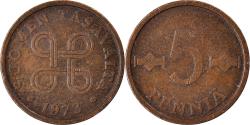 World Coins - Coin, Finland, 5 Pennia, 1973