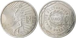 World Coins - France, 10 Euro, Semeuse, 2009, MDP, Silver,