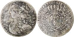 World Coins - Coin, France, Louis XV, 1/2 Ecu aux branches d'olivier, 1730, Toulouse