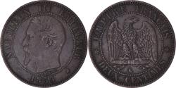 World Coins - Coin, France, Napoleon III, Napoléon III, 2 Centimes, 1855, Bordeaux