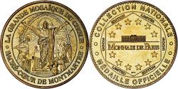 World Coins - France, Token, 2003, Sacré coeur  Montmartre - La grande mosaïque du choeur