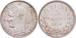 World Coins - Coin, France, Cérès, 5 Francs, 1870, Bordeaux, Différent Ancre,