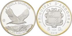World Coins - Andorra, 5 Diners, 2012, B.H. Mayer, F15, Silver, , KM:351