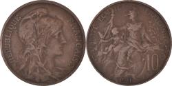 World Coins - Coin, France, Dupuis, 10 Centimes, 1911, Paris, , Bronze, KM:843