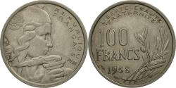 World Coins - Coin, France, Cochet, 100 Francs, 1958, , Copper-nickel, KM:919.1