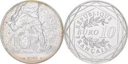 World Coins - France, 10 Euro, 2016, Football UEFA, , Silver